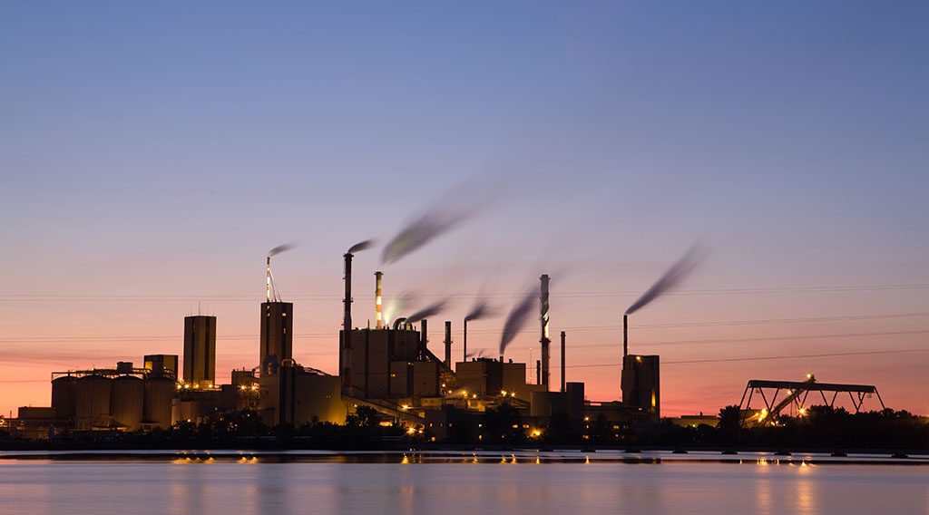 An industrial facility